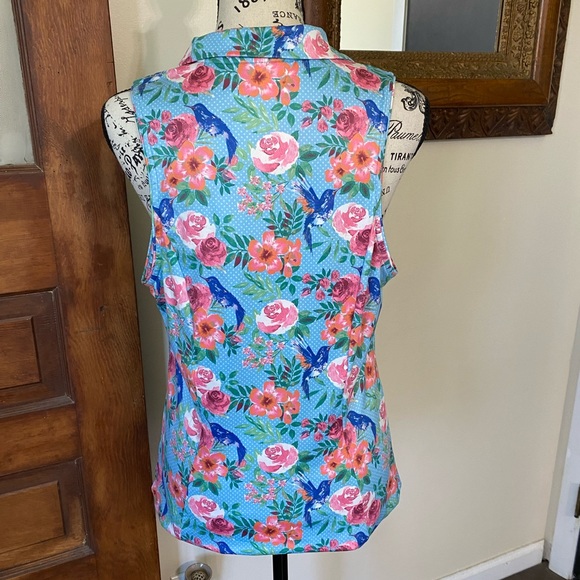 Scratch 70 Erin Sleeveless Golf Shirt - Picture 2 of 6